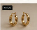 House of Yinx Aura Gold Hoops