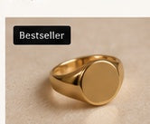 House of Yinx Noir Signet Ring